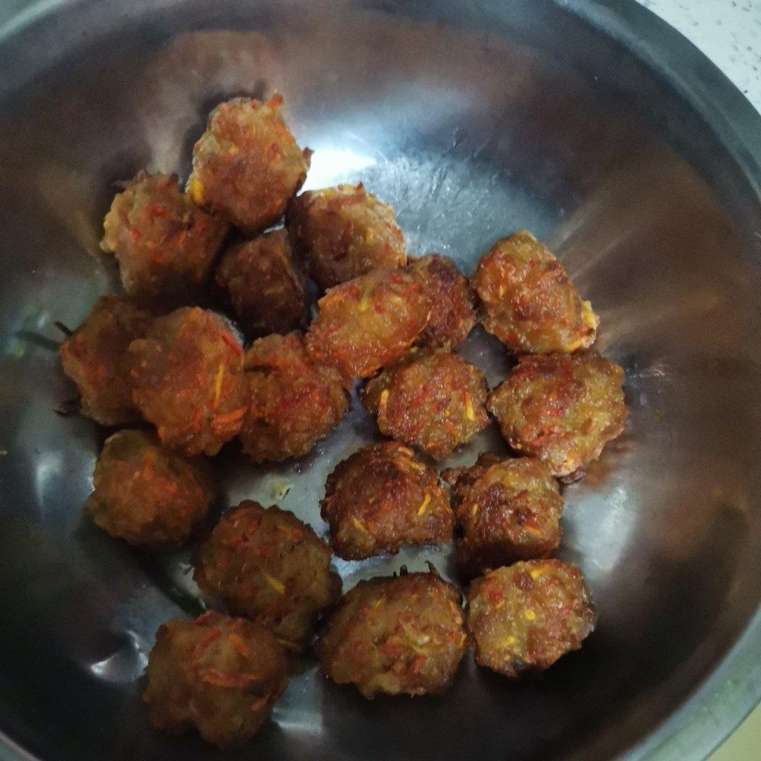 空气炸锅炸丸子