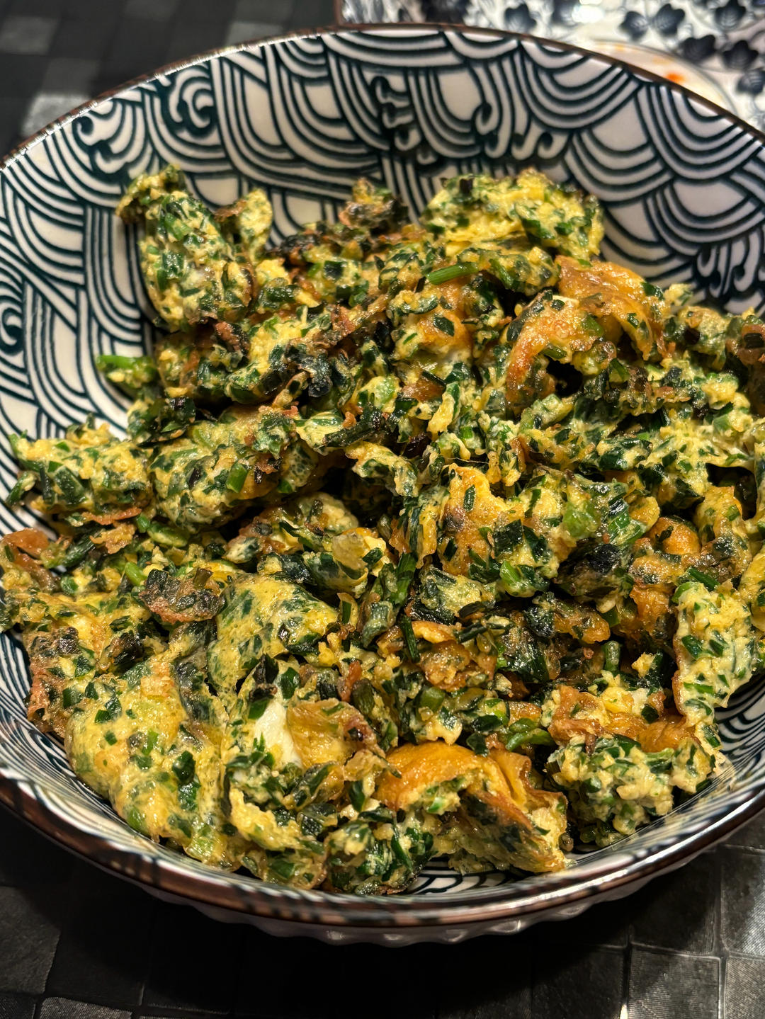 韭菜炒鸡蛋