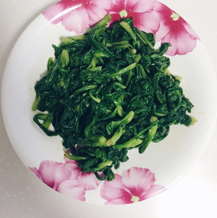 清炒茼蒿