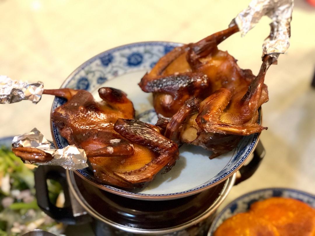 烤乳鸽（烤箱版）