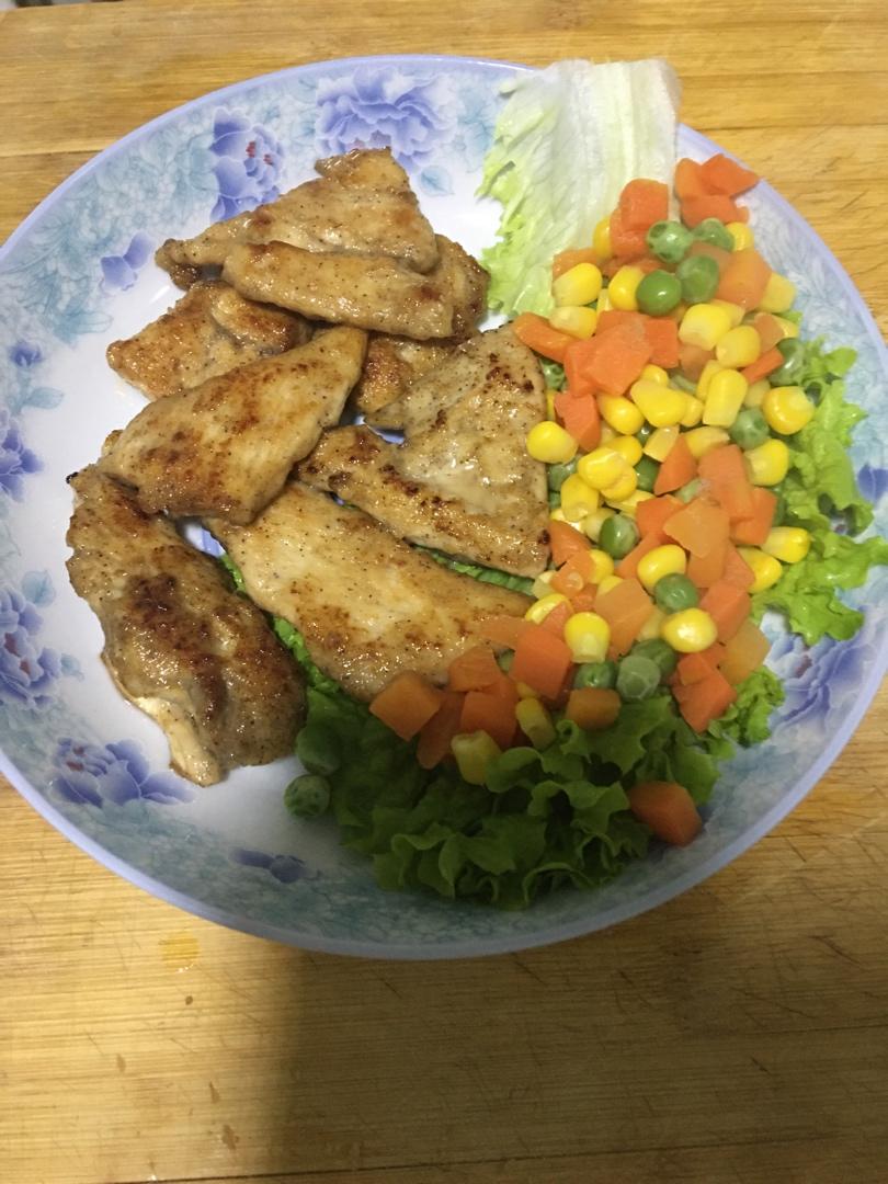 香煎嫩滑鸡胸肉