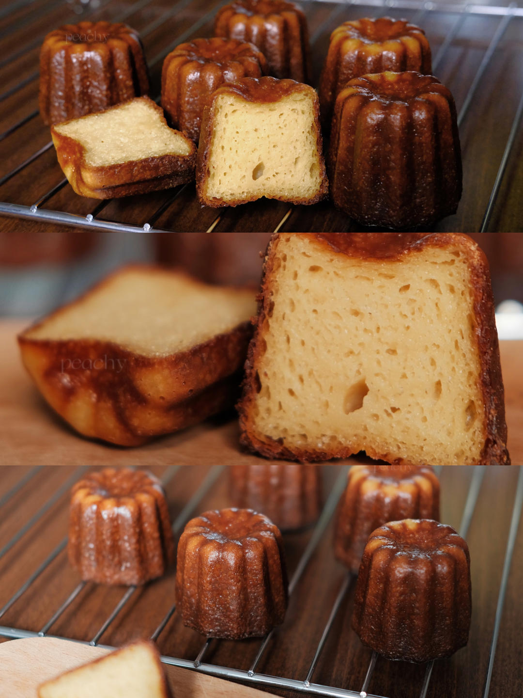 精致又美味的法式可露丽Canelés