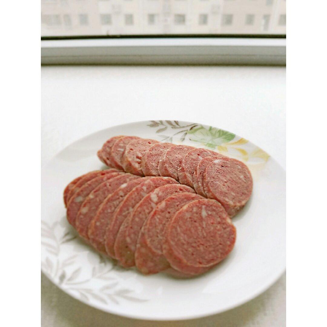 自制黑椒风味脆皮肠--多图详解手工灌肠