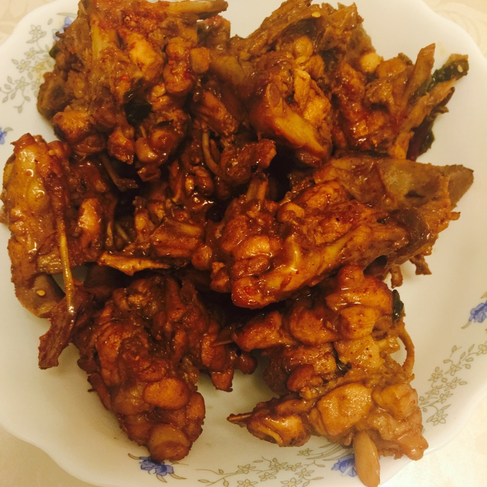 辣炒鸡架【诱食】黑暗料理