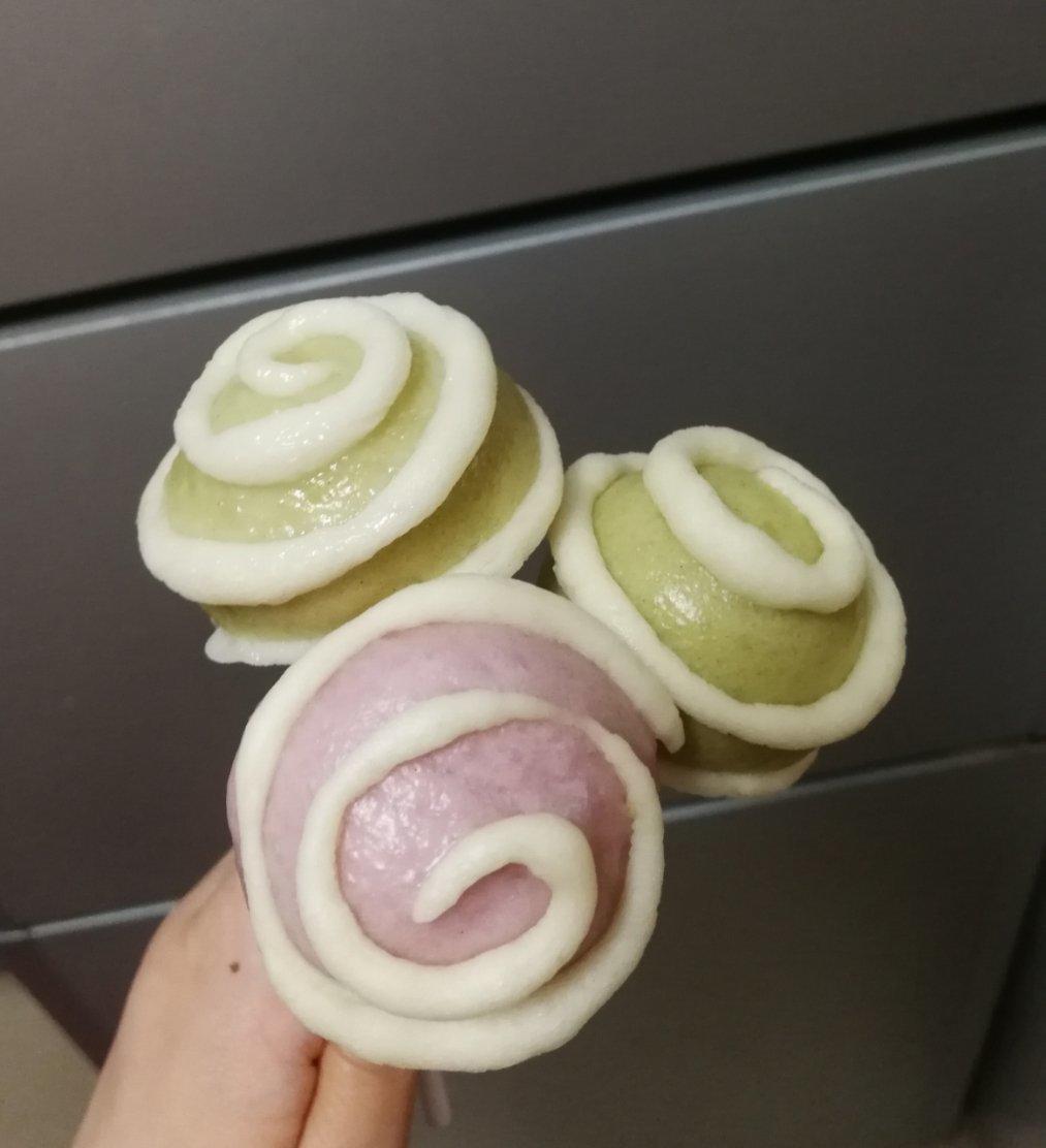 甜蜜少女系棒棒糖奶香馒头