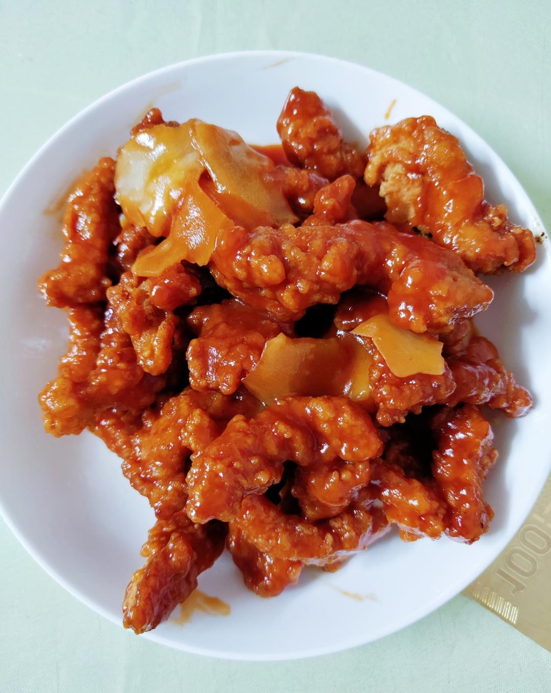 酸甜酥嫩的糖醋里脊