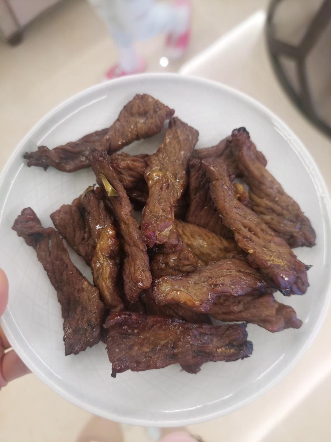 烤箱版牛肉干（生烤）