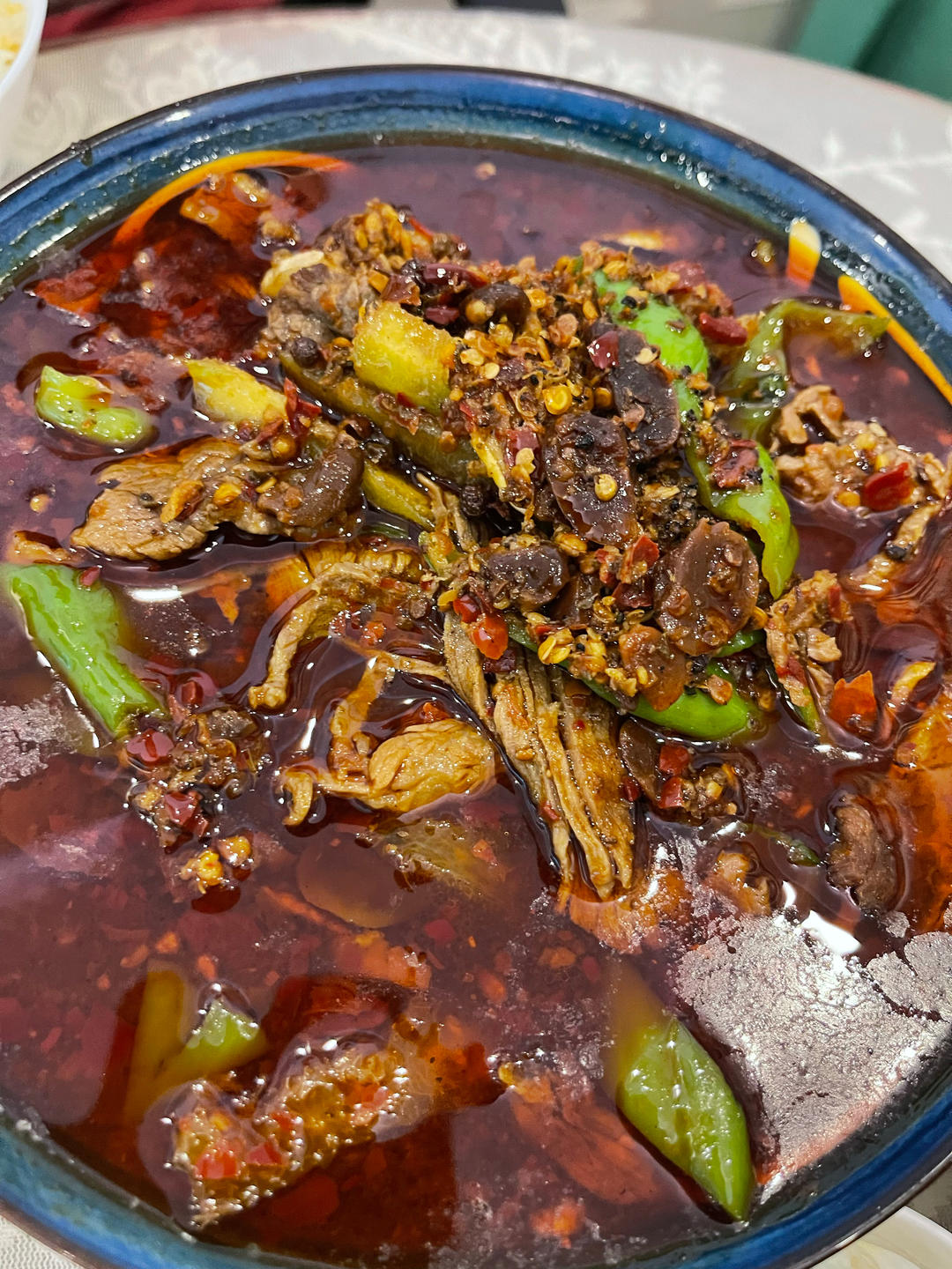 好吃到爆的水煮牛肉片❗️香辣过瘾😋