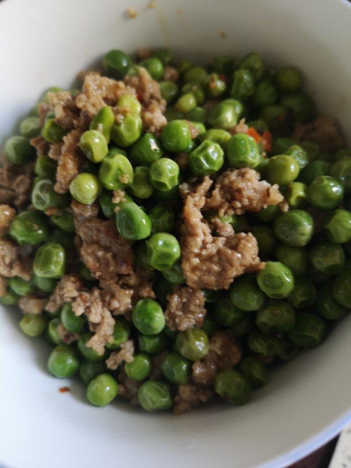 豌豆炒肉末