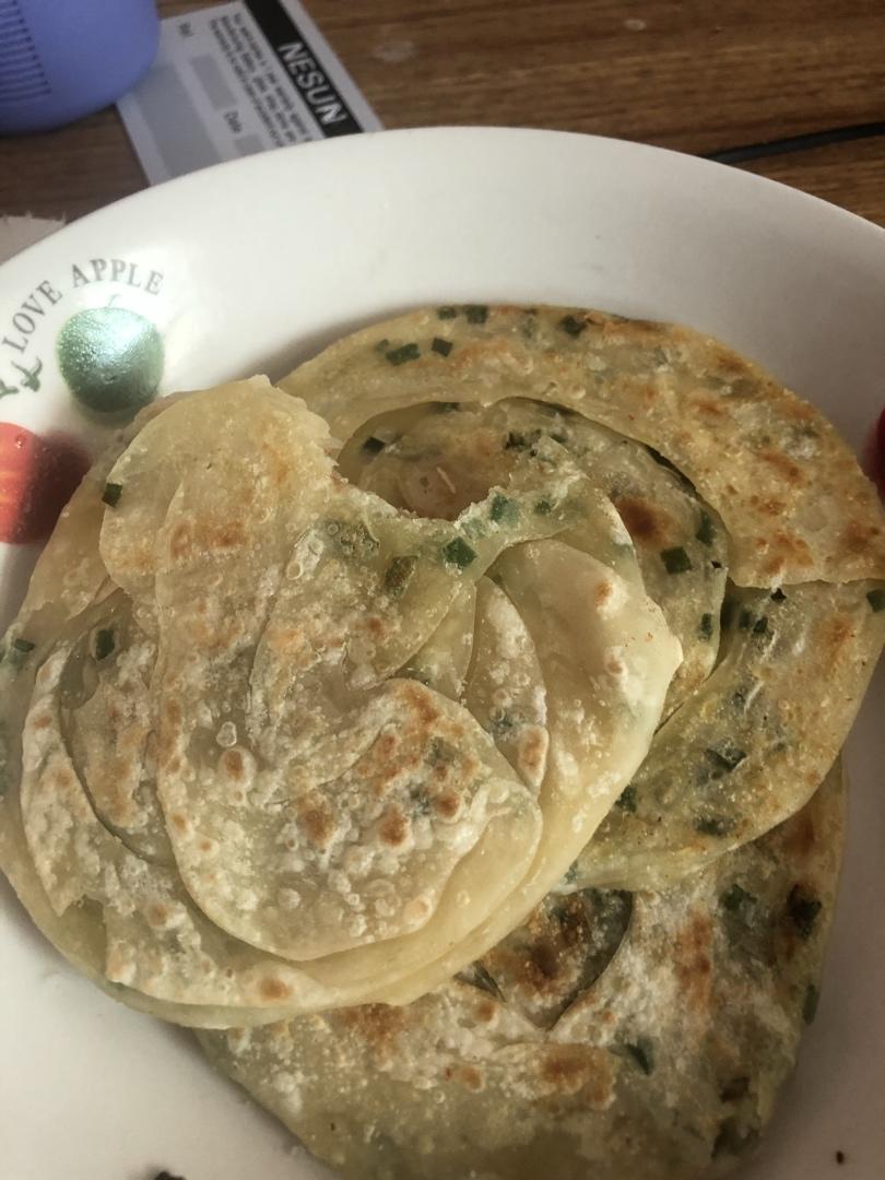 饺子皮葱油饼
