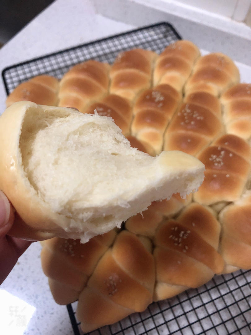 牛奶面包卷（直接法）