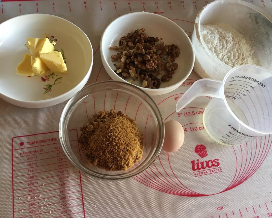 红糖杏仁曲奇--补血养颜。（君之改良版）