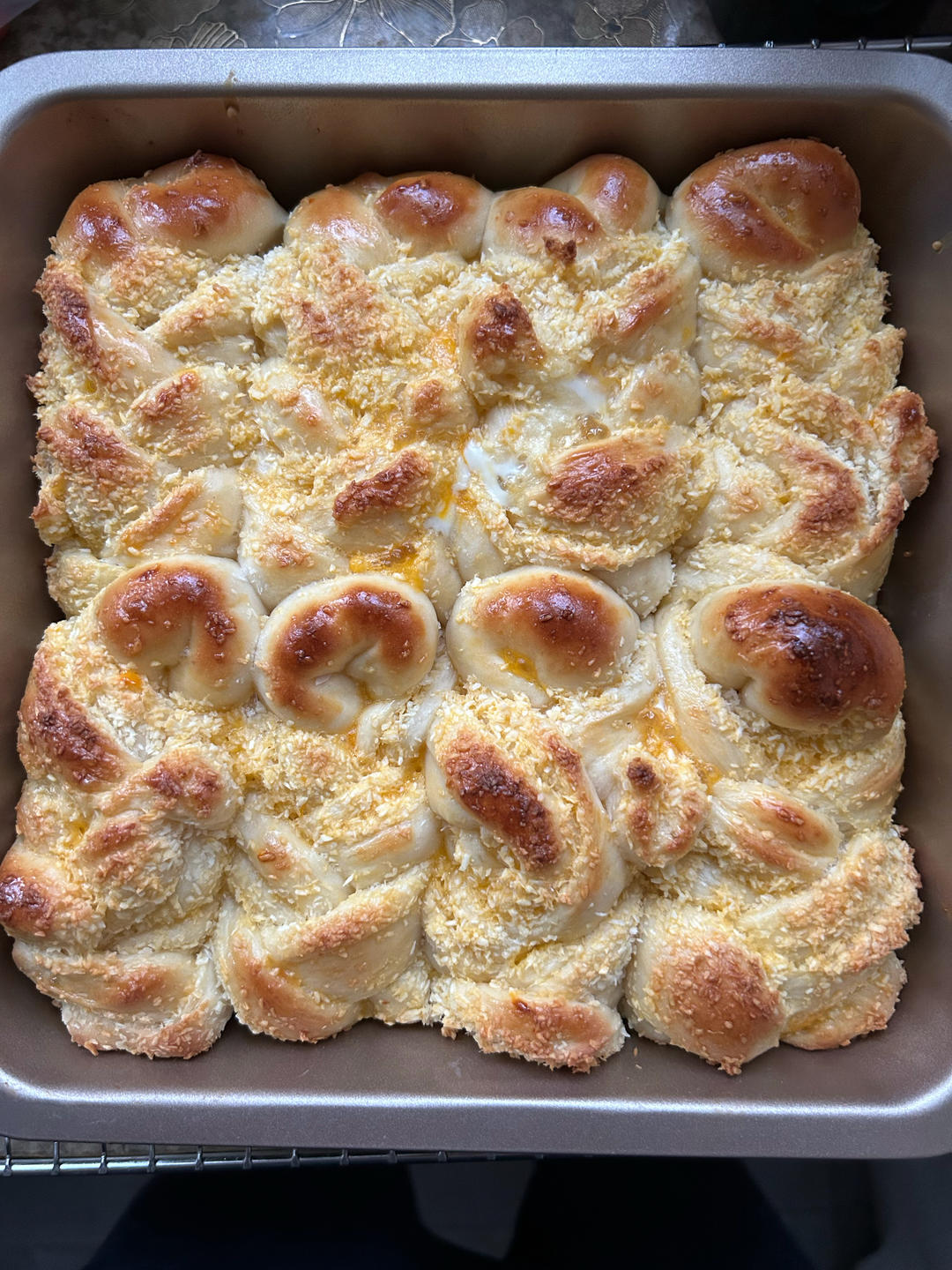 椰蓉奶排包（无黄油低卡版）