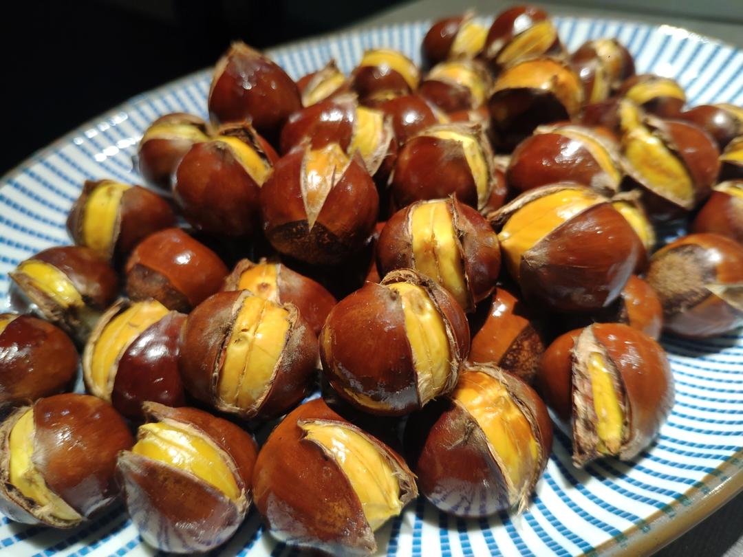 在家烤栗子（烤箱&空气炸锅版）