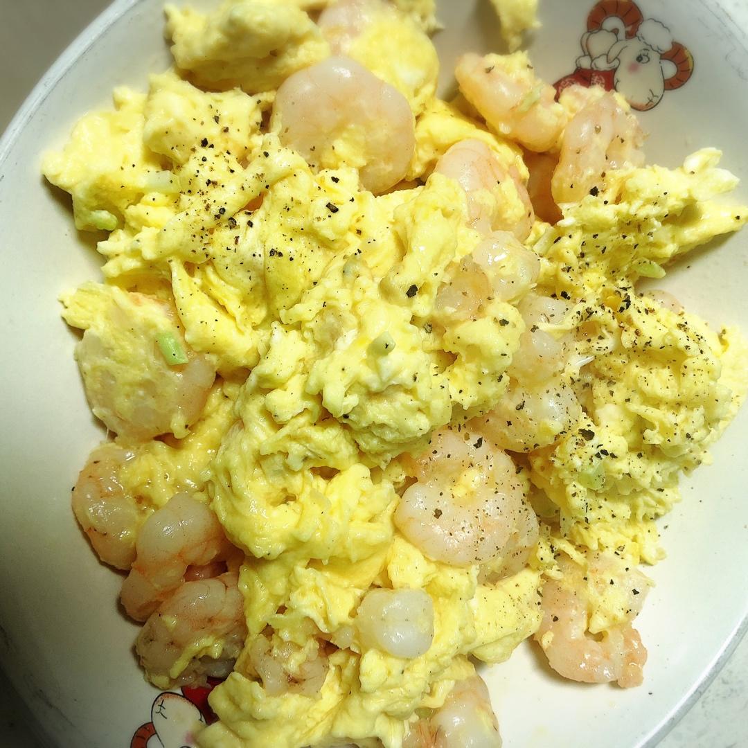 虾仁滑炒鸡蛋