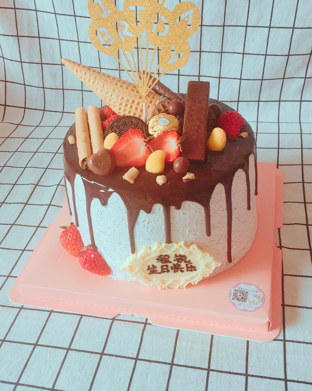 淋面蛋糕（不是最全面但尽可能做到最详细，图片不断更新，也加了很多不是淋面但很漂亮的款式供大家参考）