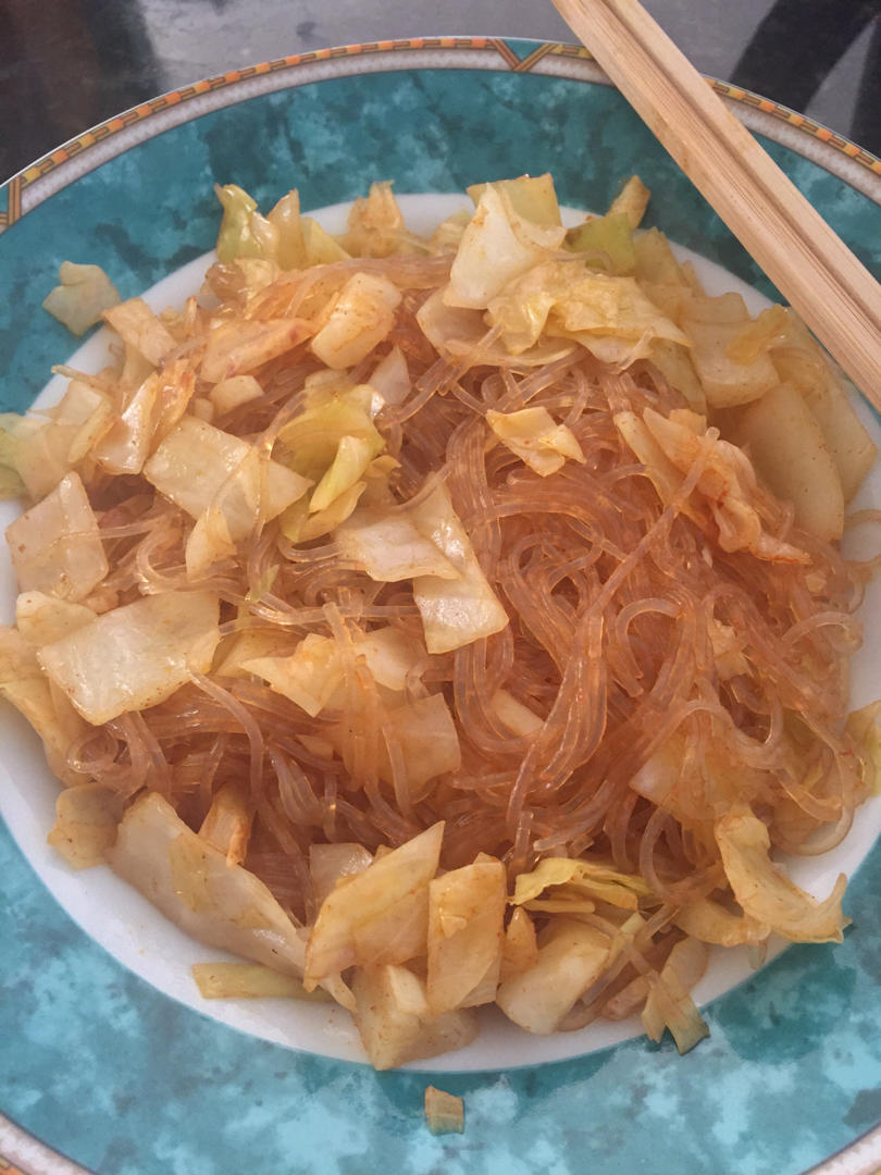 巨好吃的包菜焖粉丝❗️零失败超下饭🥰