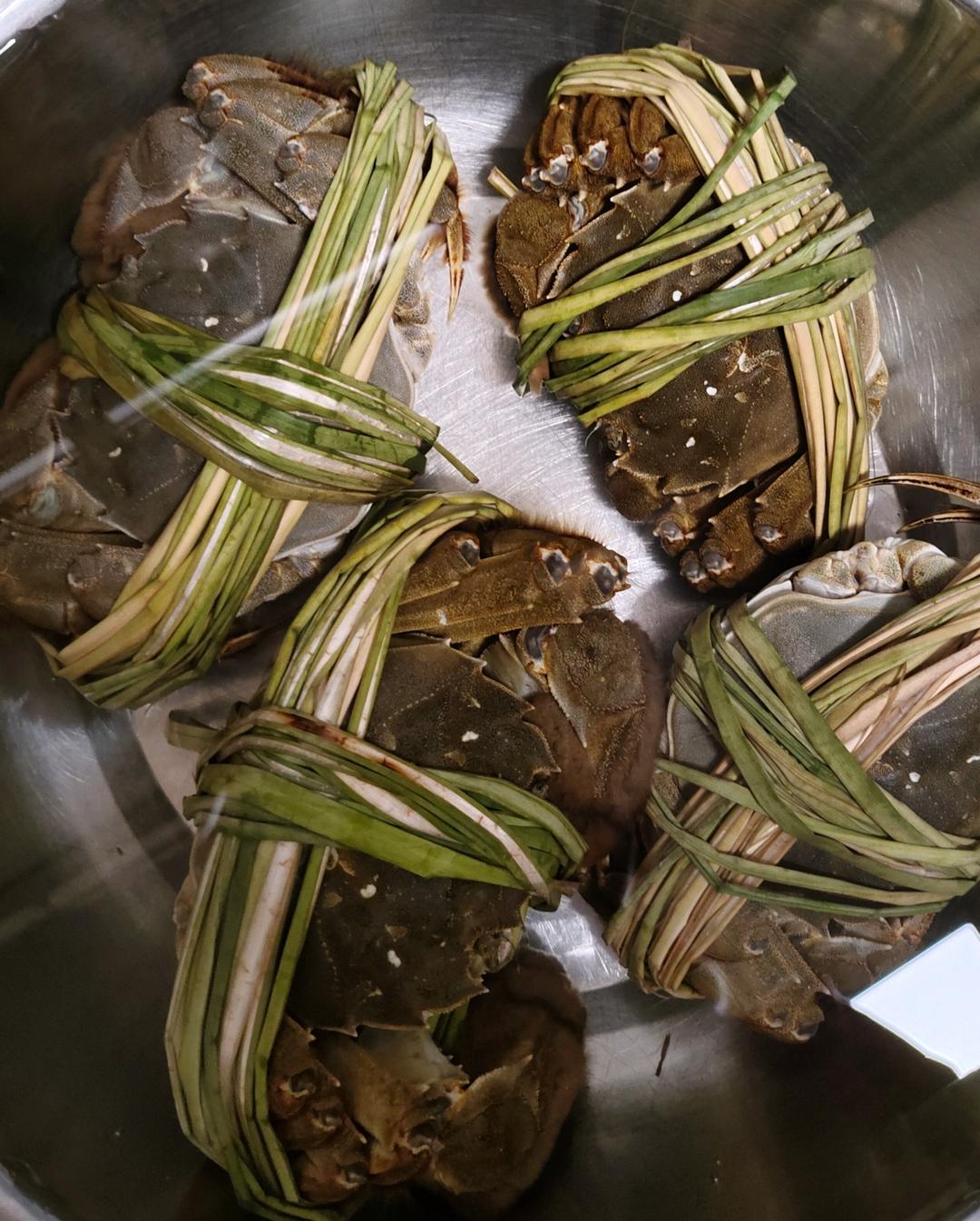 清蒸大闸蟹