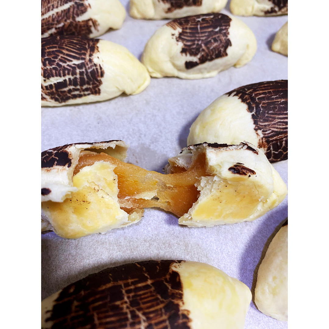 《Tinrry+》超详细教你做萌萌哒的芋头仔仔~满满咸蛋黄隔夜还能拉丝哦~