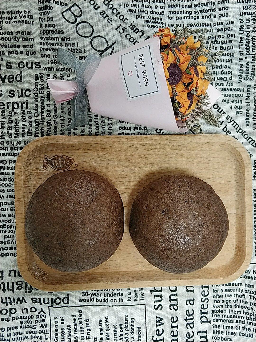 减肥低脂无油饱腹全麦馒头