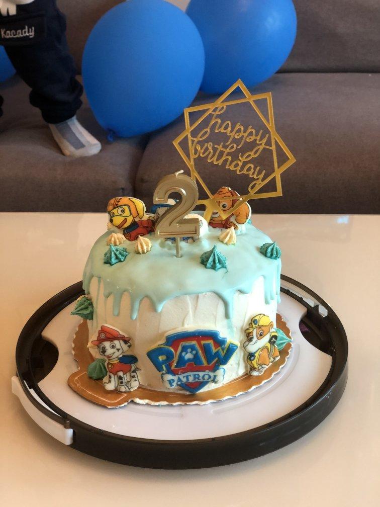 超快手淡奶油淋面蛋糕