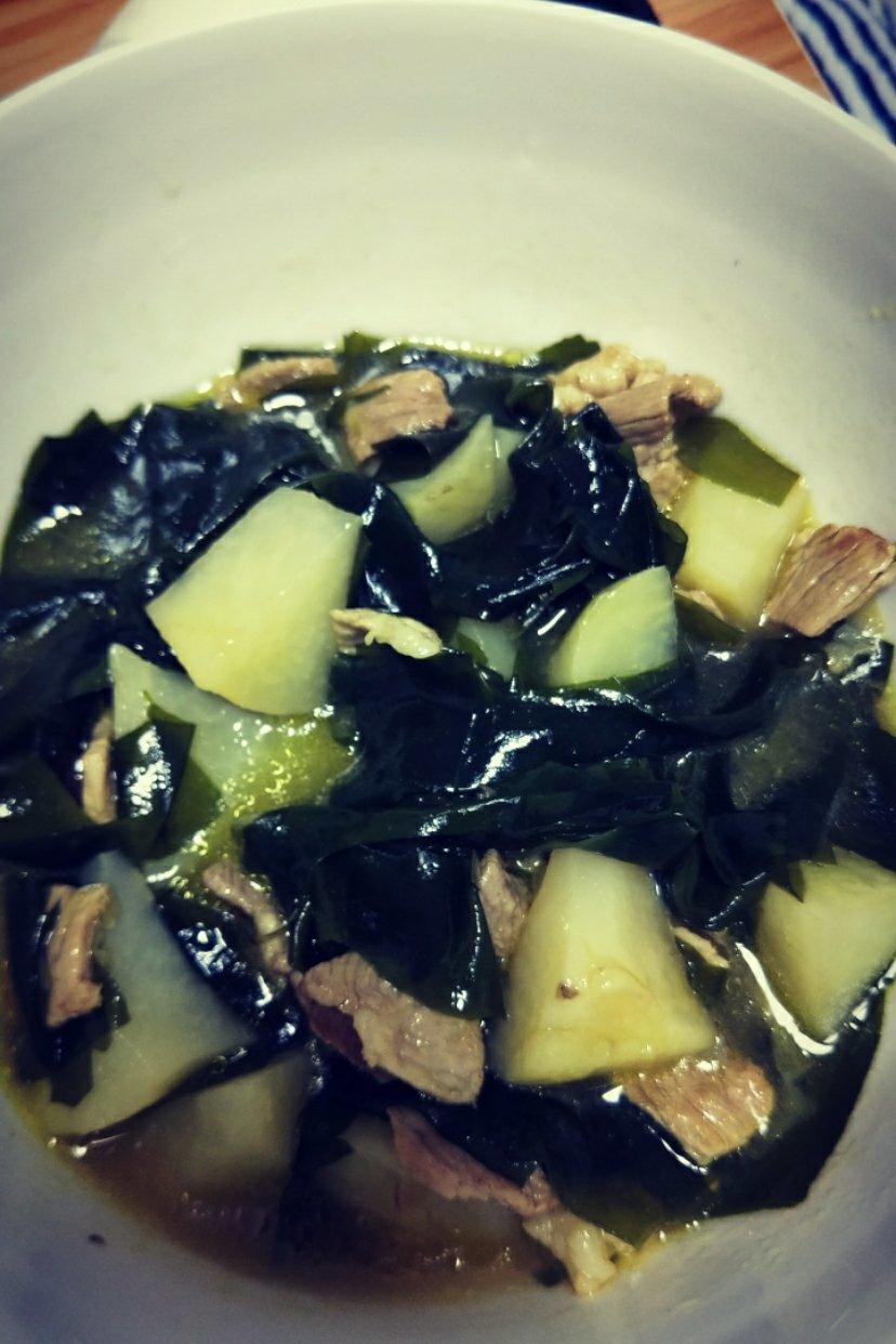 土豆炖海带