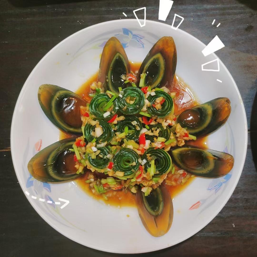 高颜值凉菜‼️凉拌黄瓜皮蛋