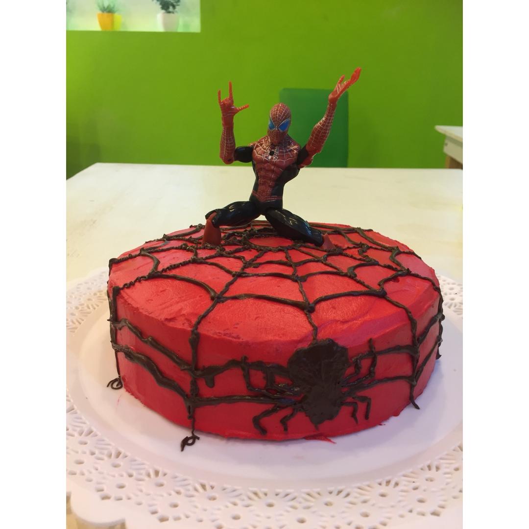 蜘蛛侠蛋糕