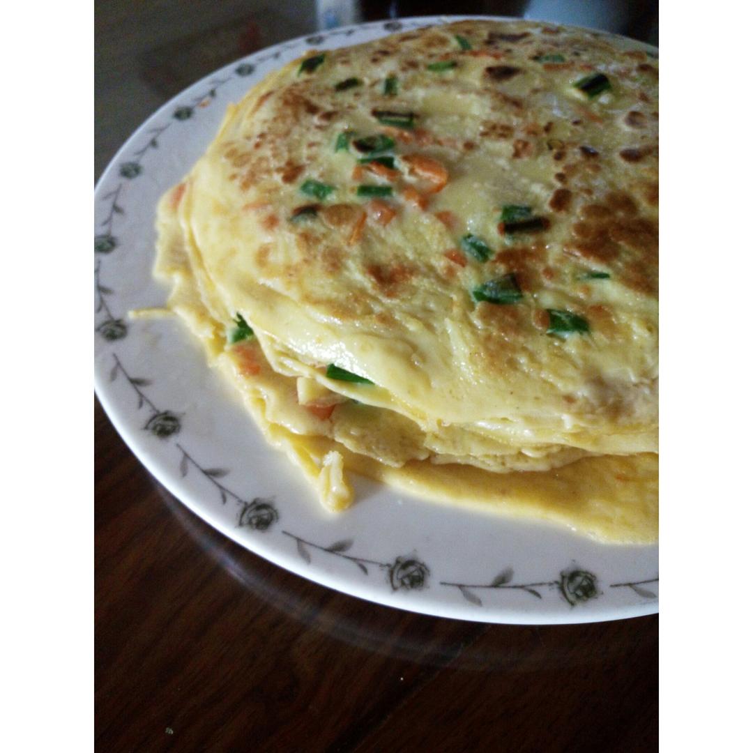 葱花鸡蛋饼