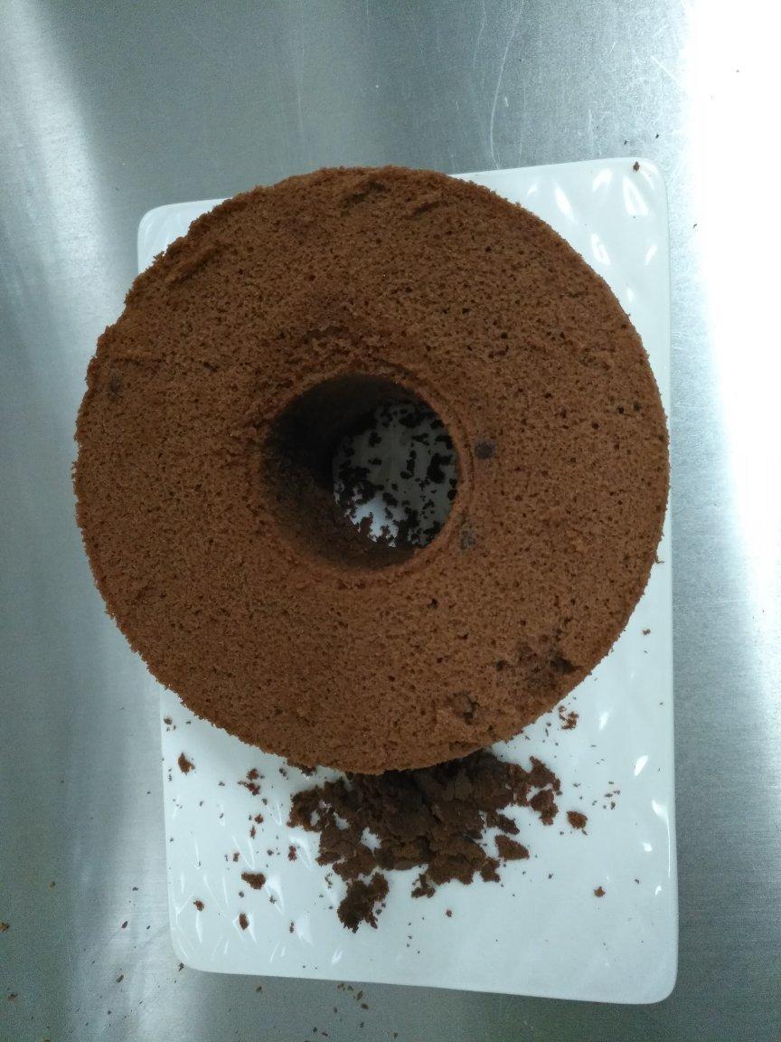 不消泡的巧克力戚风