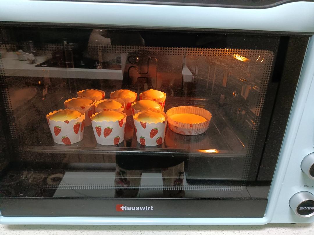 纸杯蛋糕 8寸戚风蛋糕的量