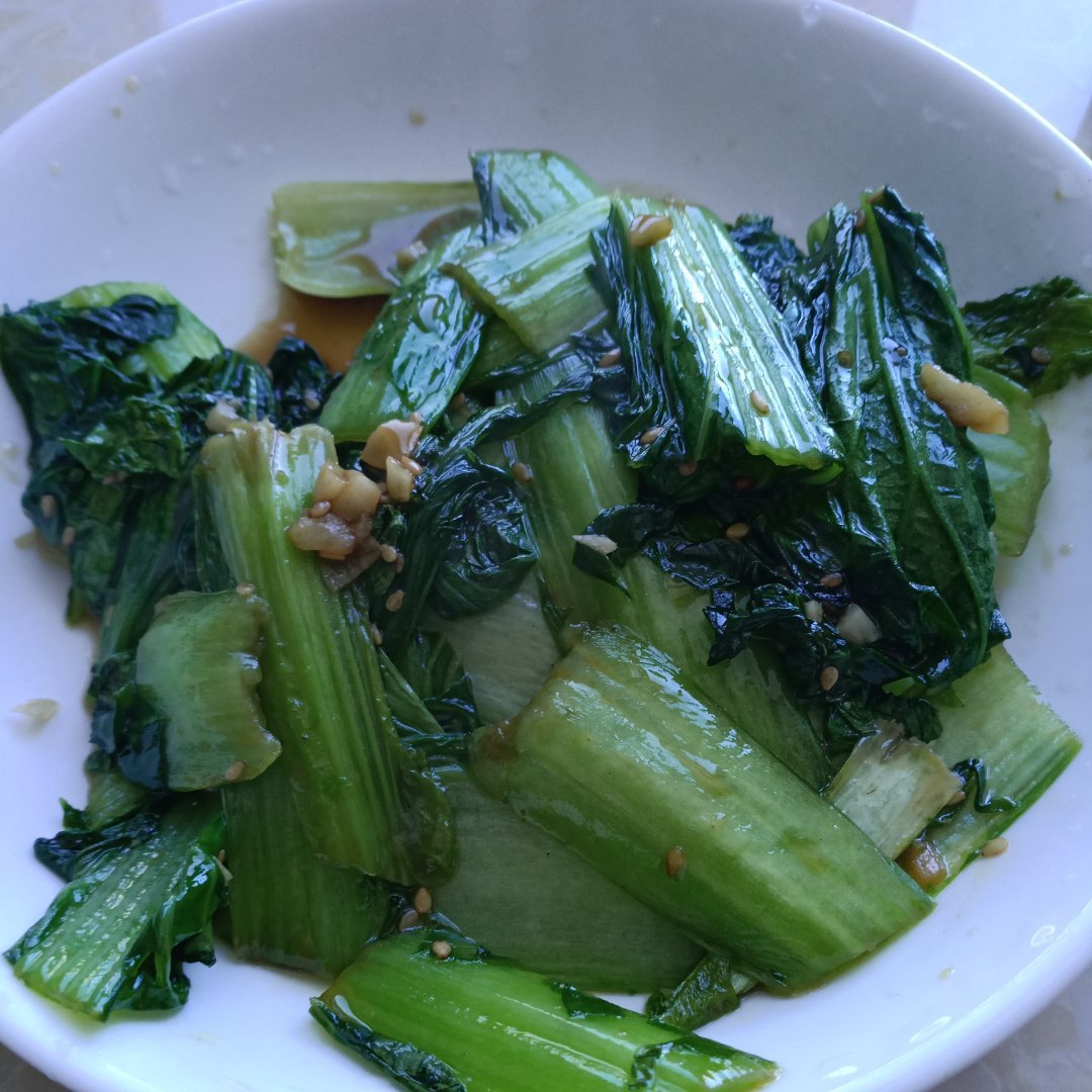 减脂期超适合的蔬菜❗️蚝油小白菜🥬