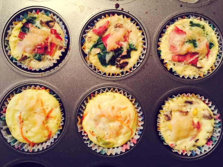 早餐鸡蛋杯cupcake Frittata