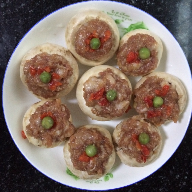 酿肉蘑菇碗