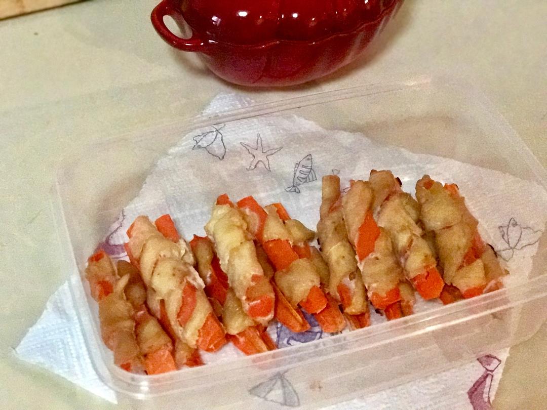 狗狗零食（鸡胸胡萝卜棒）