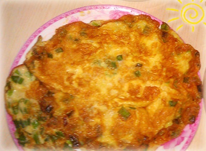 香葱炒鸡蛋