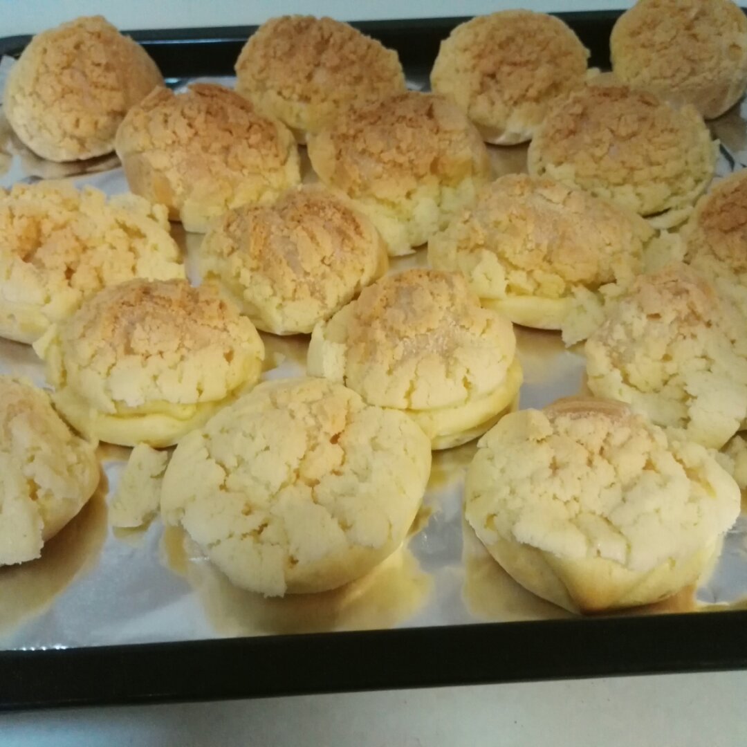 十分美味的酥皮泡芙