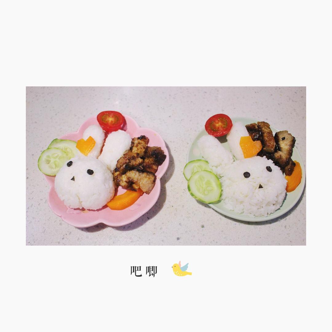 便当兔子饭
