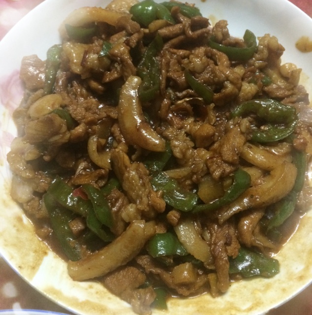 青椒肉丝