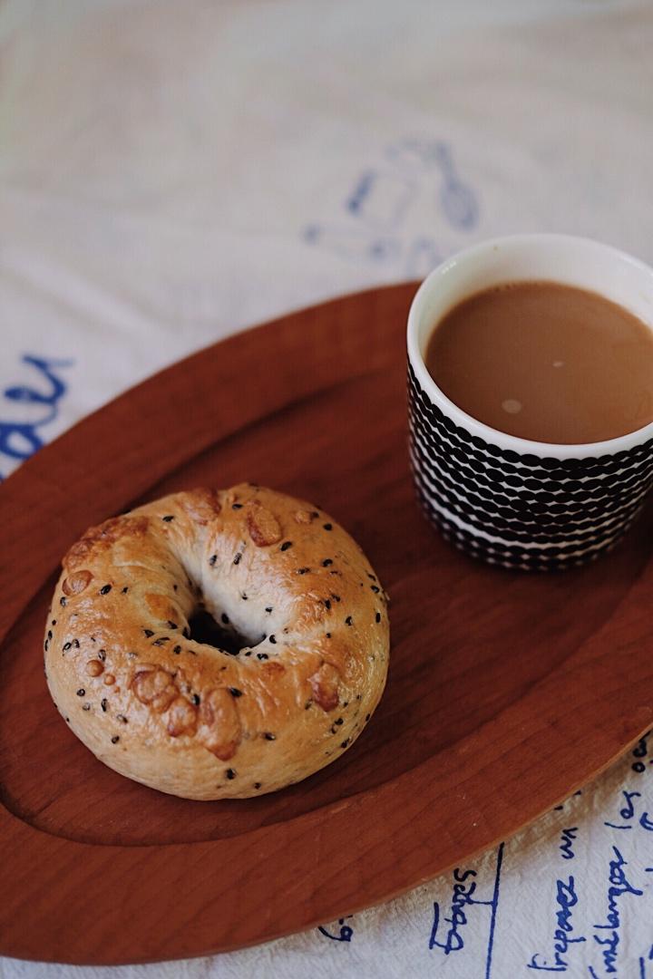 咸口奶酪贝果🥯