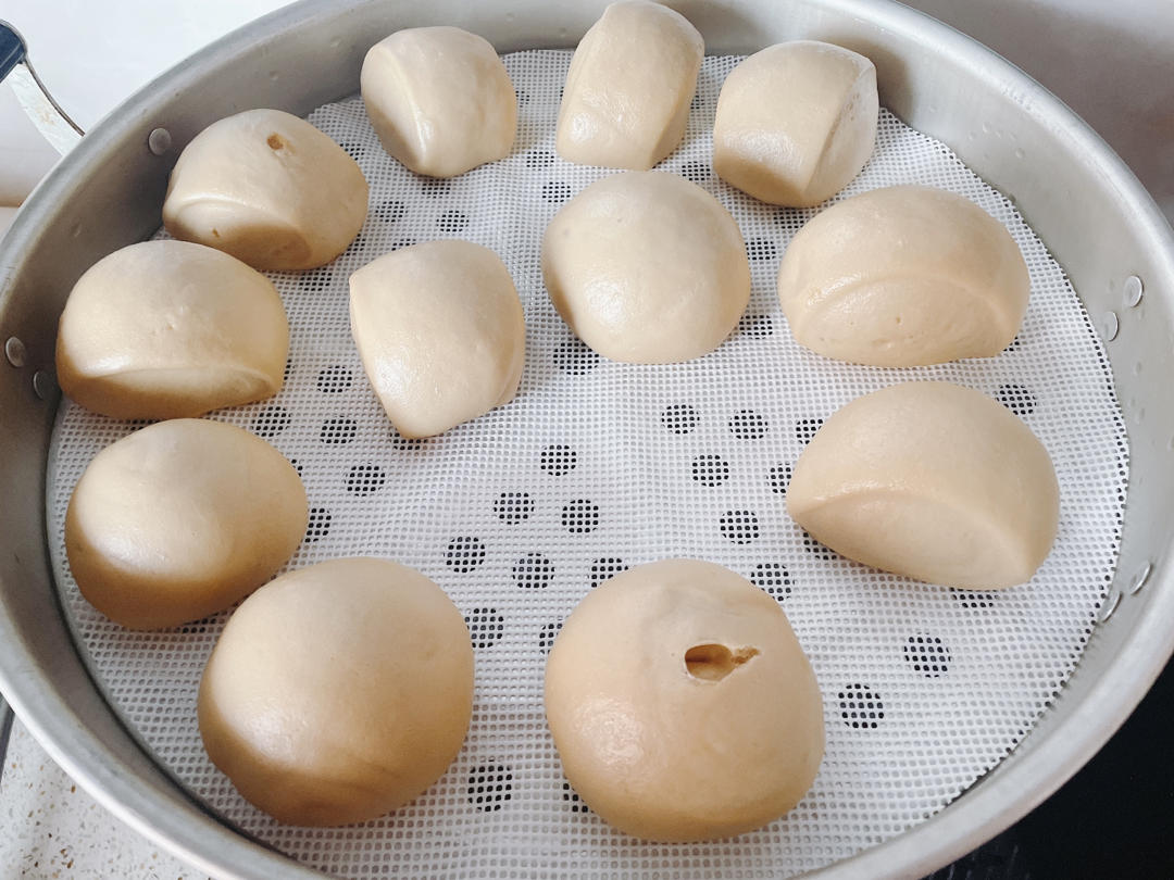 奶香红糖馒头