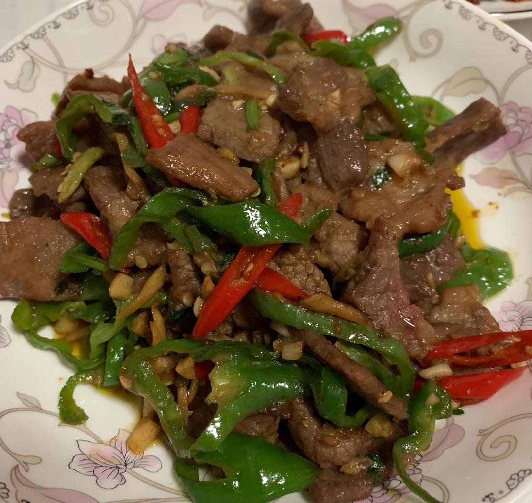 小炒牛肉