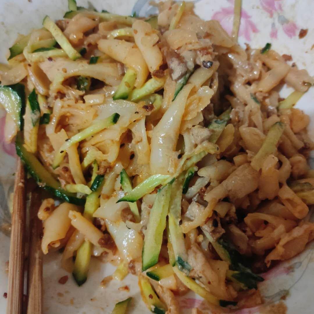 澄面（小麦淀粉）凉皮