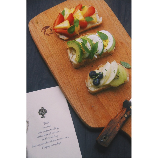 Tartine（开放式三明治）公式