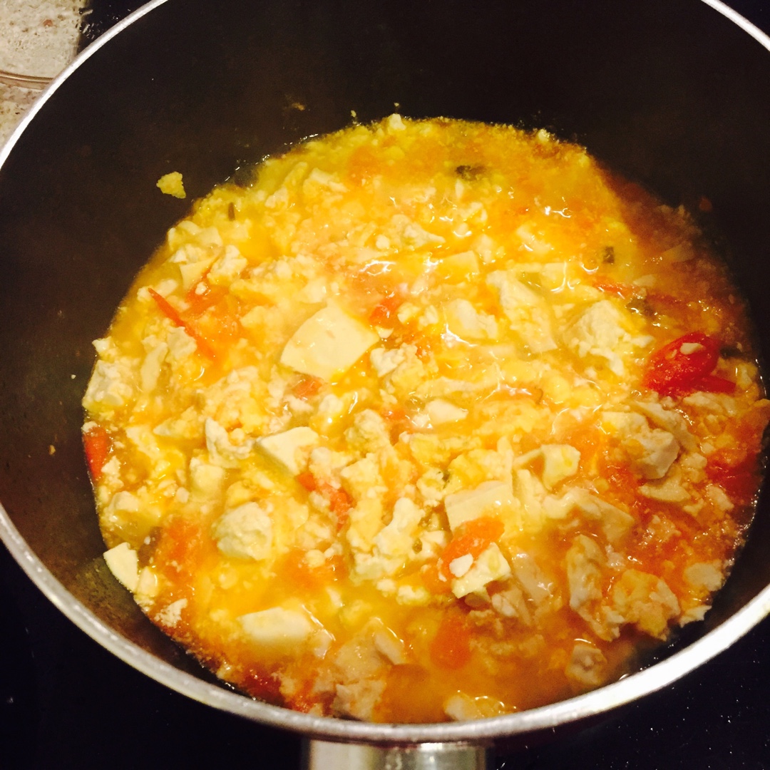 【减脂达人】高蛋白低碳水の好味番茄豆腐羹