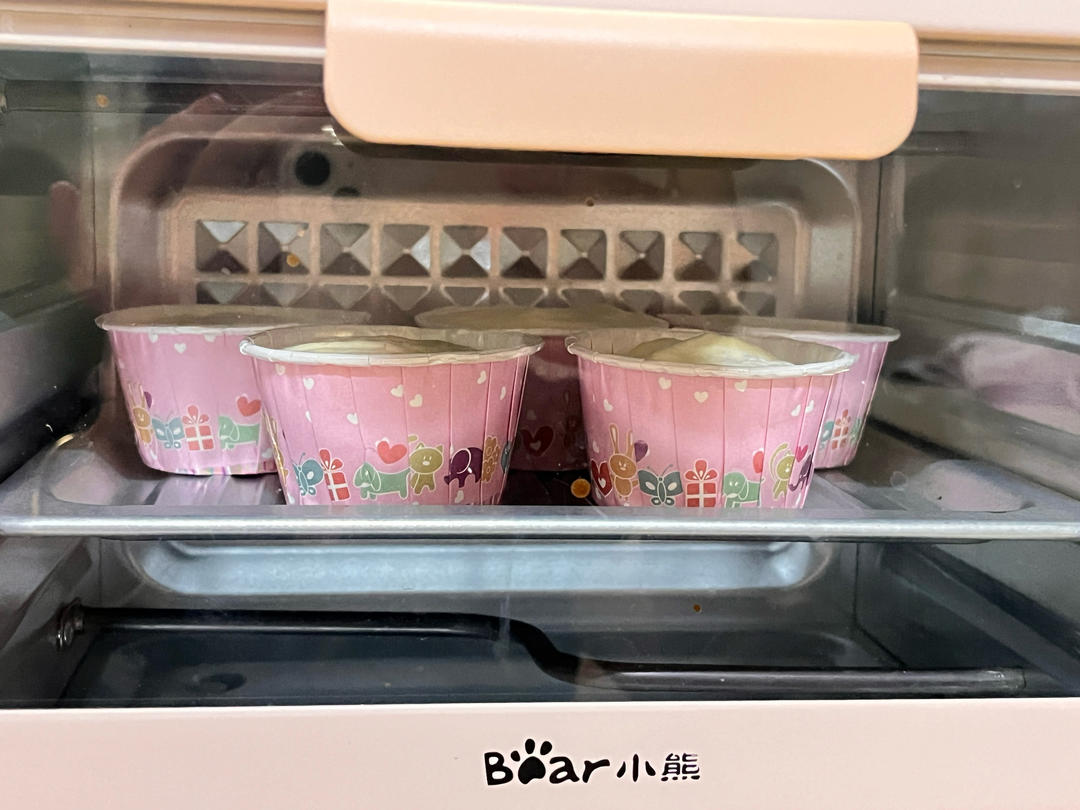 不塌陷不开裂不缩腰杯子蛋糕分享