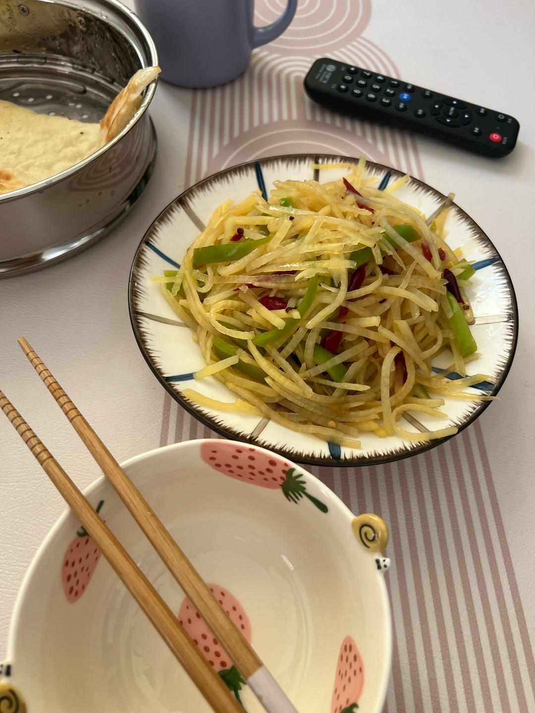 酸辣土豆丝的家常做法 超级下饭