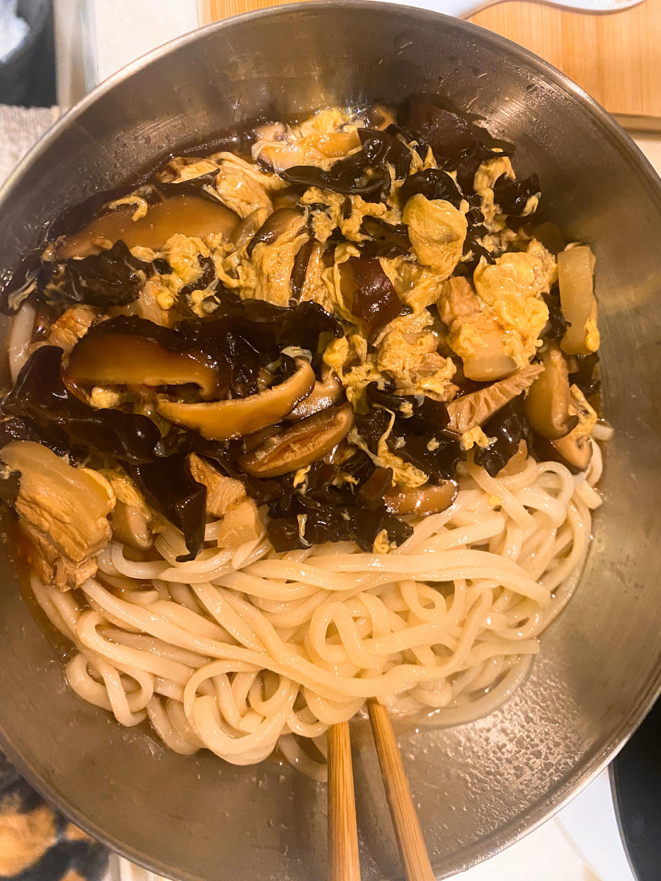 老北京打卤面的卤