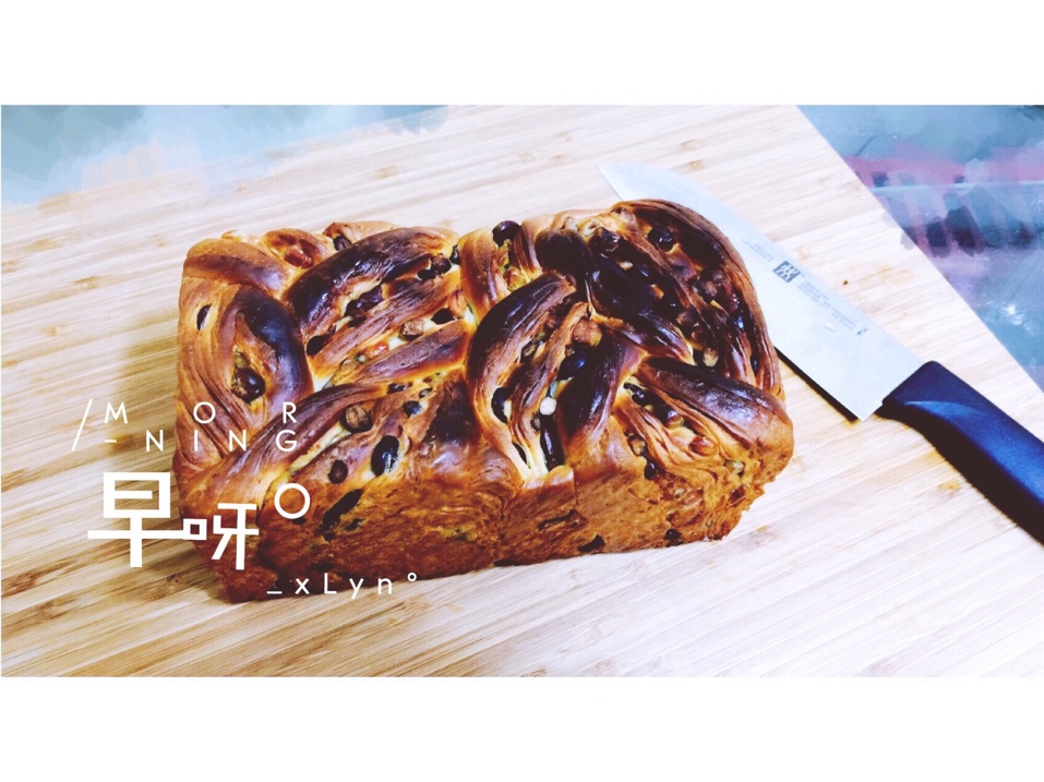 红豆丹麦面包