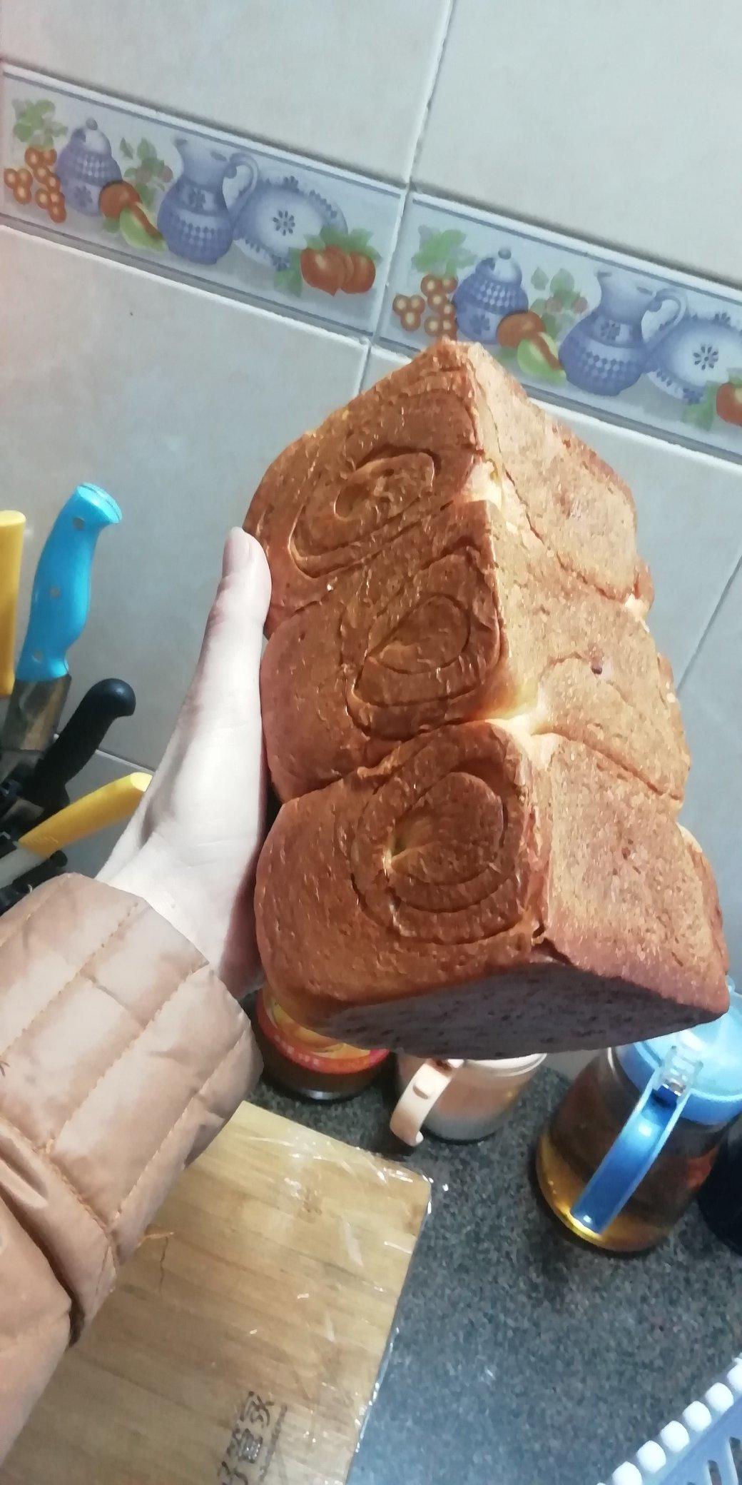 放冰箱就可以轻松出手套膜的吐司